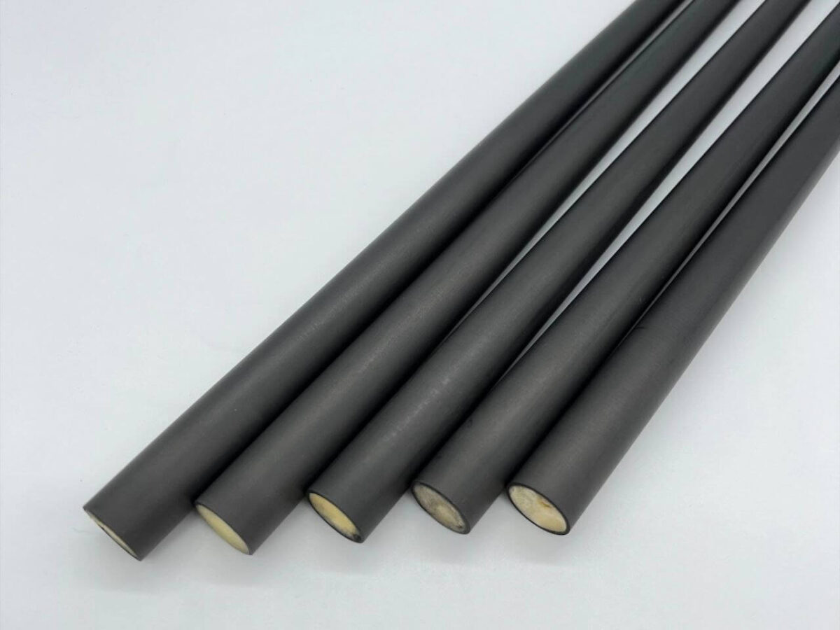 Carbon fiber pool cue shaft Pro taper blank/tube/stick - Foam filled