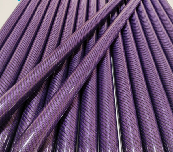 Colorful 3k twill Cue butt tube, blank, stick, carbon fiber